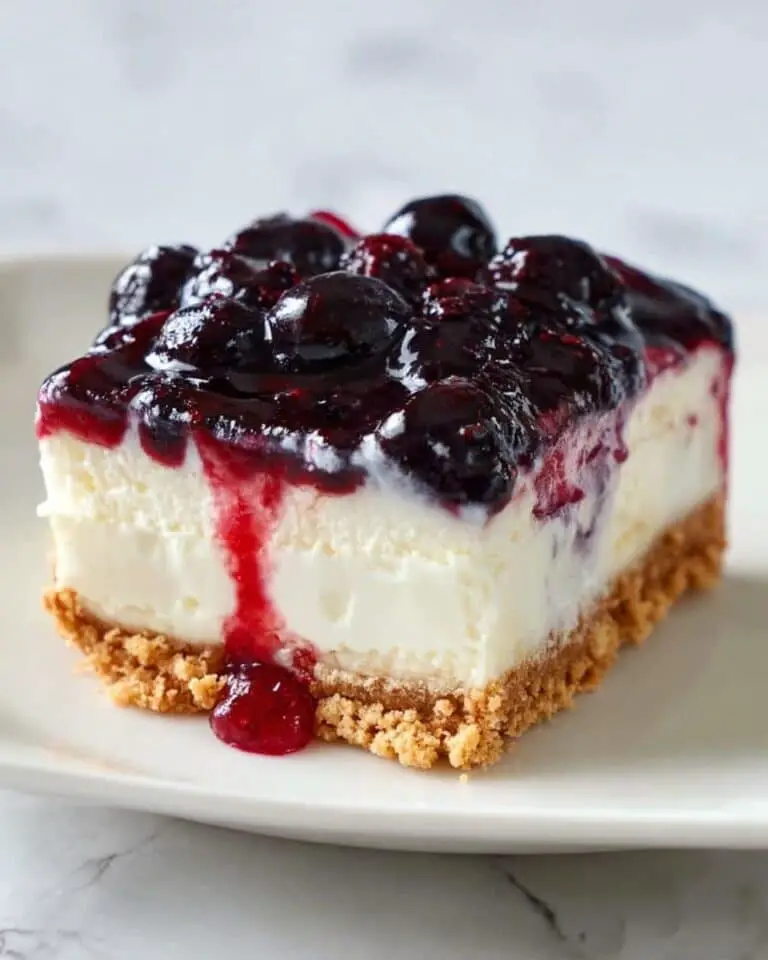 No Bake Blueberry Cheesecake Recipe