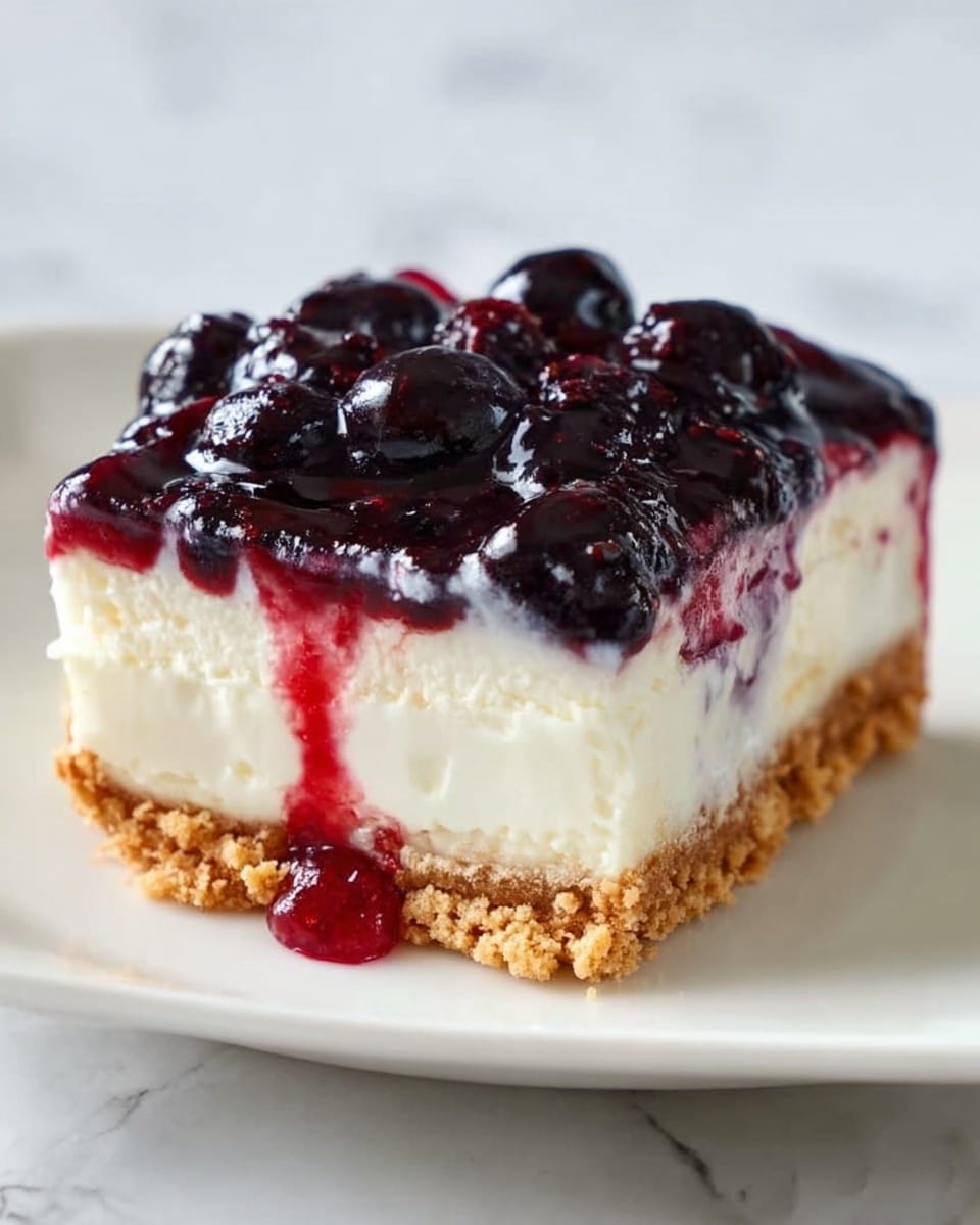 No Bake Blueberry Cheesecake Recipe