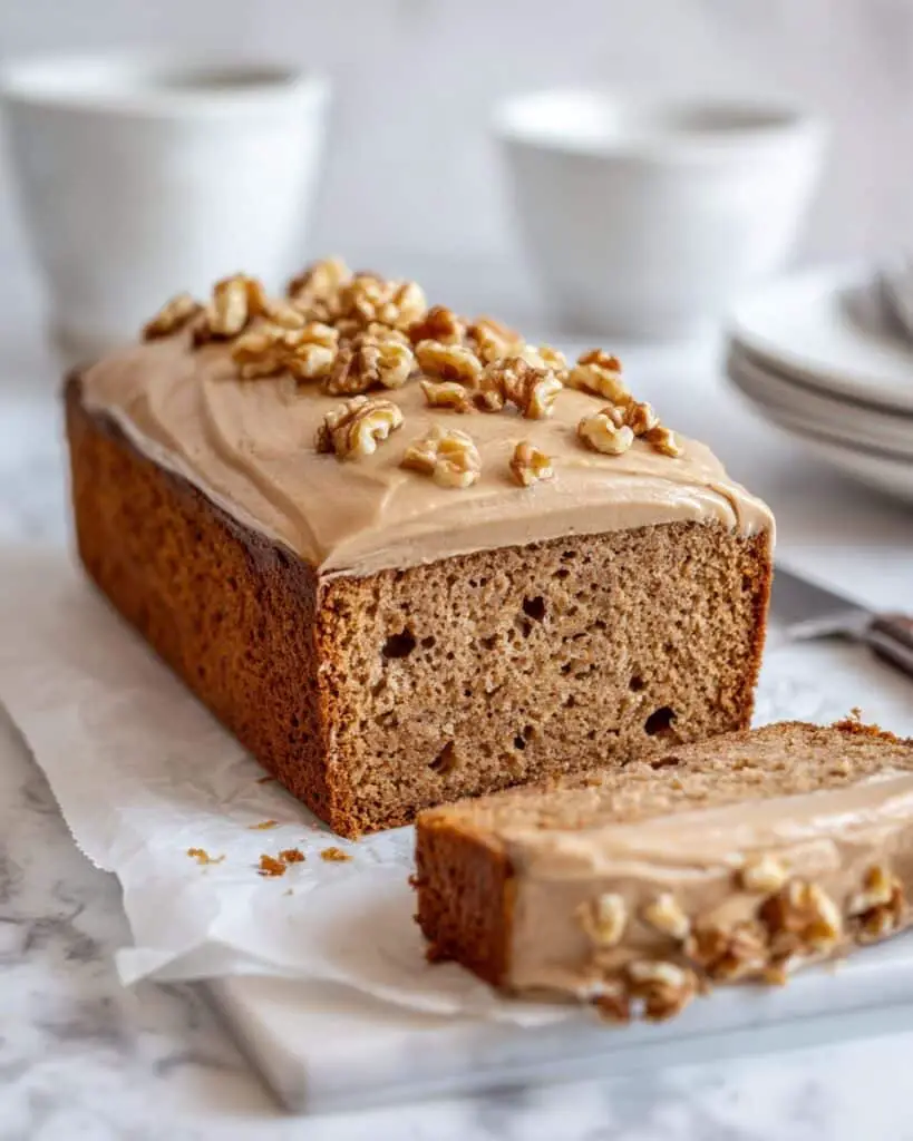 Coffee and Walnut Loaf Cake Recipe