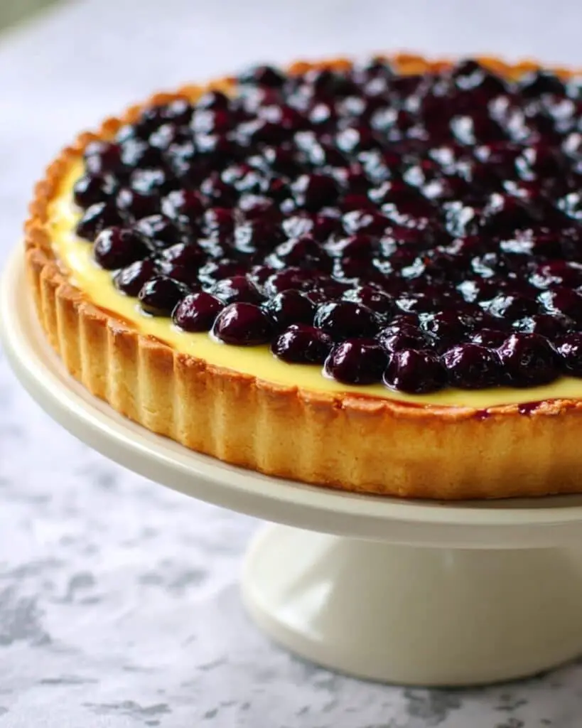 Blueberry Lemon Curd Tart Recipe