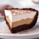 Coffee Custard Pie with Chocolate Pastry Crust Recipe