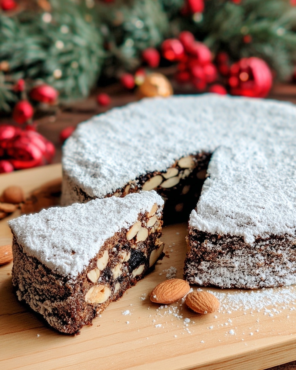 Panforte: Italian Christmas Fruit and Nut Cake Recipe