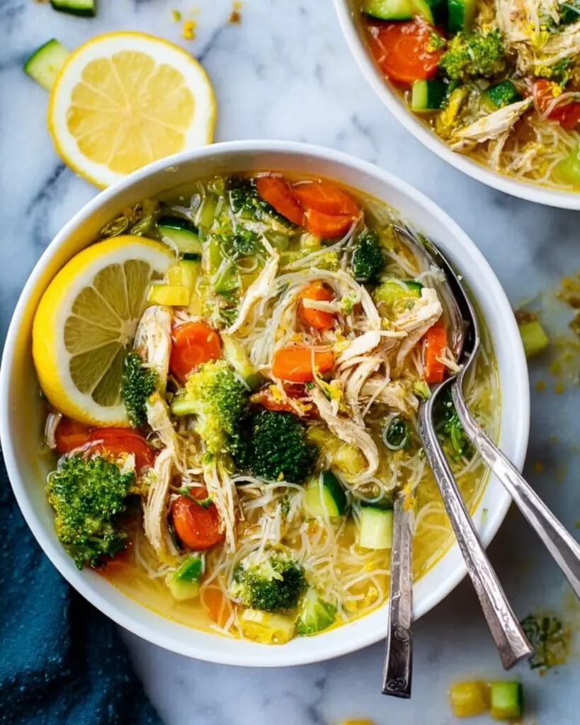 Turmeric Chicken Noodle Soup Recipe