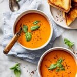 Middle-of-Winter Creamy Tomato Soup (Canned Tomatoes) Recipe