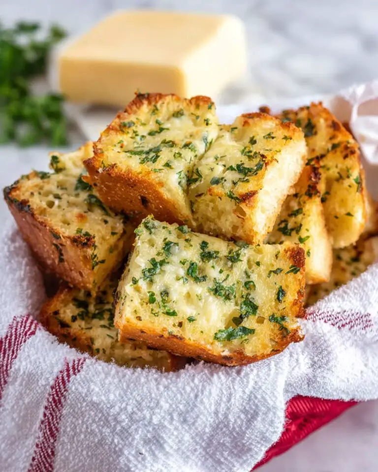 Homemade Garlic Bread Recipe