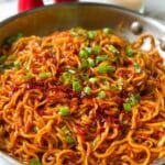Quick & Easy Spicy Garlic Noodles with Chili Oil Recipe