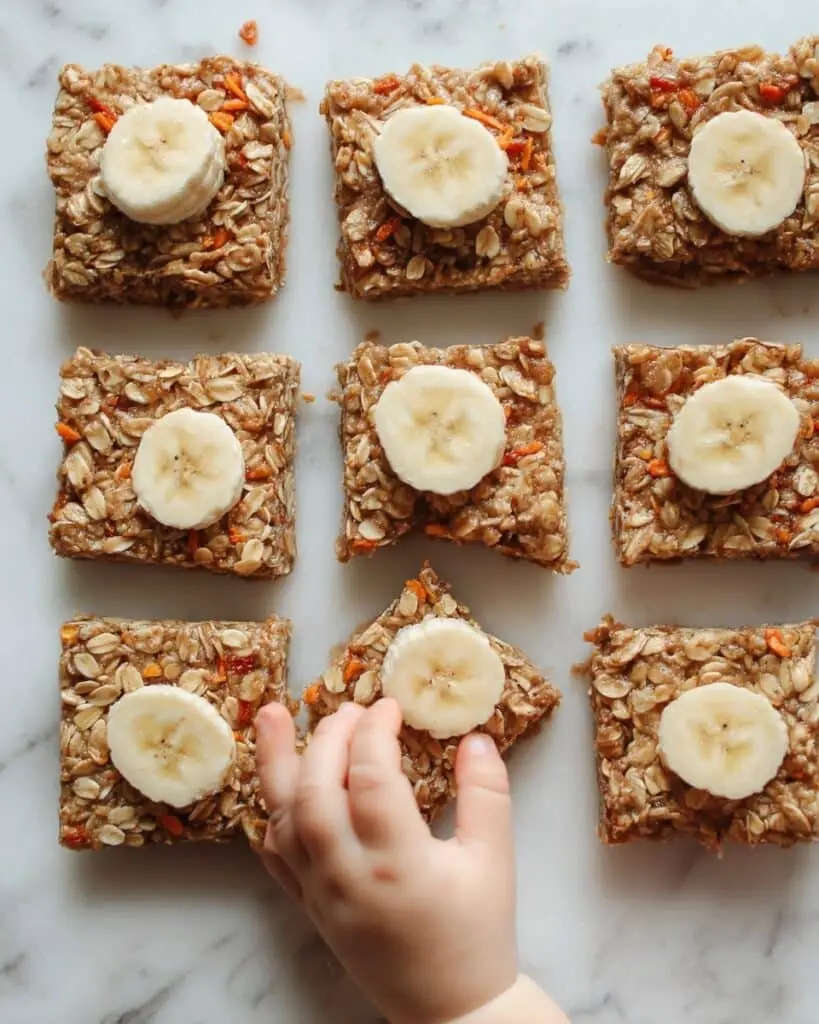 Banana Oatmeal Bars Recipe