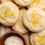 Soft & Chewy Lemon Cookies Recipe