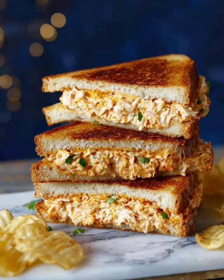 Hot and Cheesy Chicken Melt Recipe