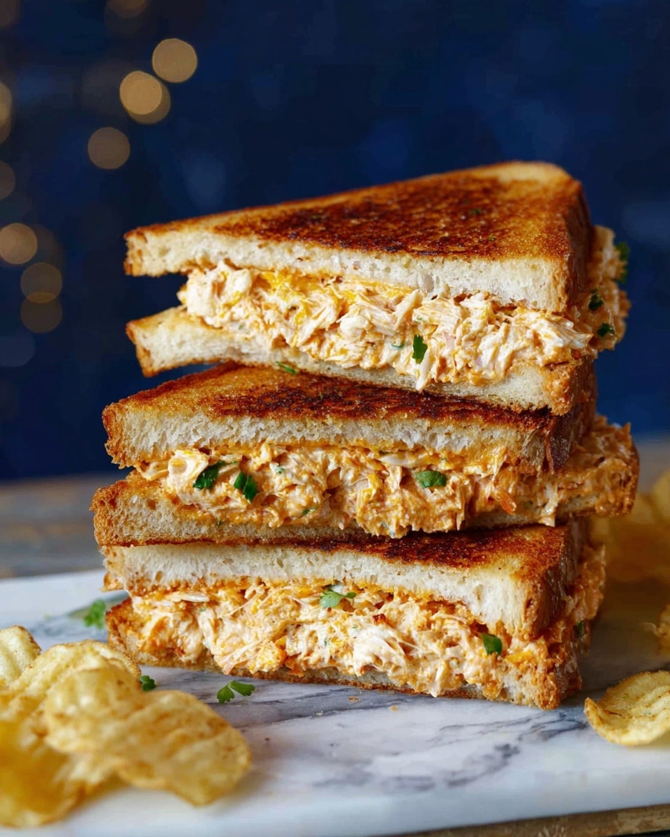 Hot and Cheesy Chicken Melt Recipe