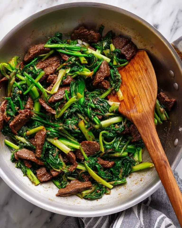 Beef Stir-Fry with Baby Bok Choy & Ginger Recipe