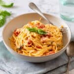 15 Minute Tomato and Mascarpone Pasta Recipe
