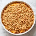 Creamy Baked Yellow Squash Casserole with Cheddar and Ritz Crackers Recipe