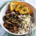 Slow Cooker Mushroom Stroganoff Recipe