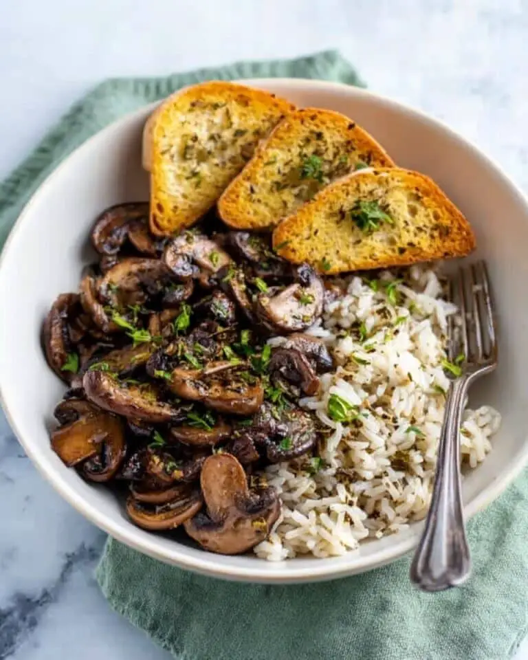 Slow Cooker Mushroom Stroganoff Recipe