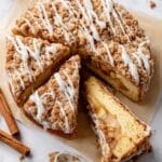 Apple Crumb Cake with Maple Glaze Recipe