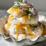 Lemon Meringue Delights with Lemon Curd, Fresh Fruit, and Whipped Cream Recipe