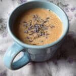Warm Cinnamon Milk Tea with Lavender Recipe