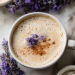 Lavender Milk Tea with Vanilla and Maple Recipe