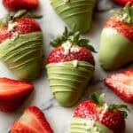 3-Ingredient Matcha Strawberries (No Baking) Recipe