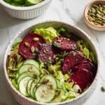 Crunchy Beet Cucumber Salad with Easy Dressing Recipe