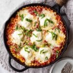 Skillet Lasagna with Zucchini, Summer Squash, and Cheese Recipe