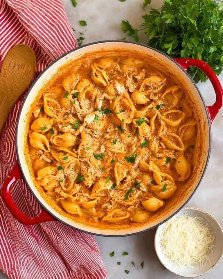 Creamy Shells and Beef Recipe