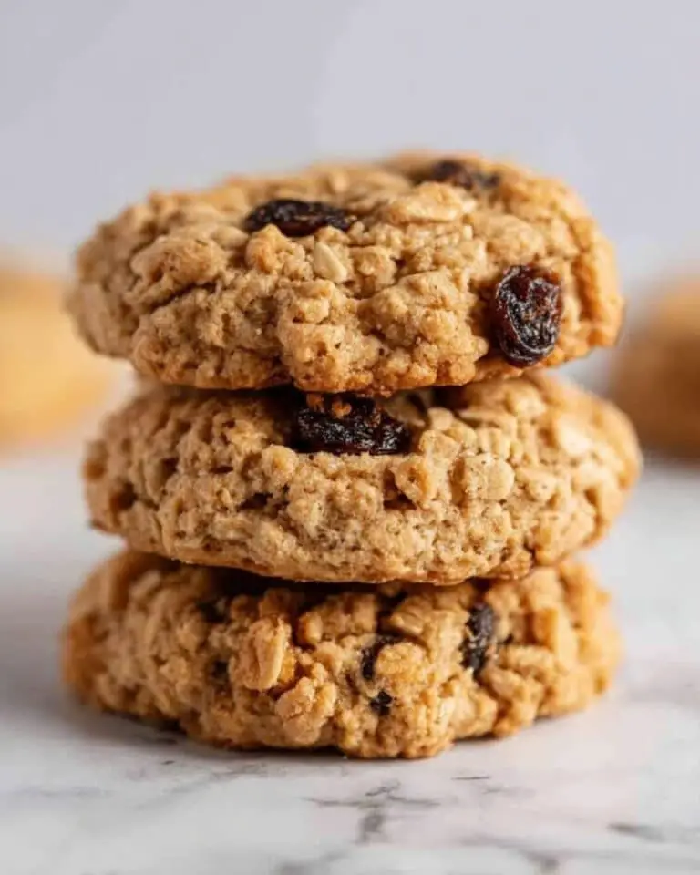 Eggless Oatmeal Raisin Cookies Recipe