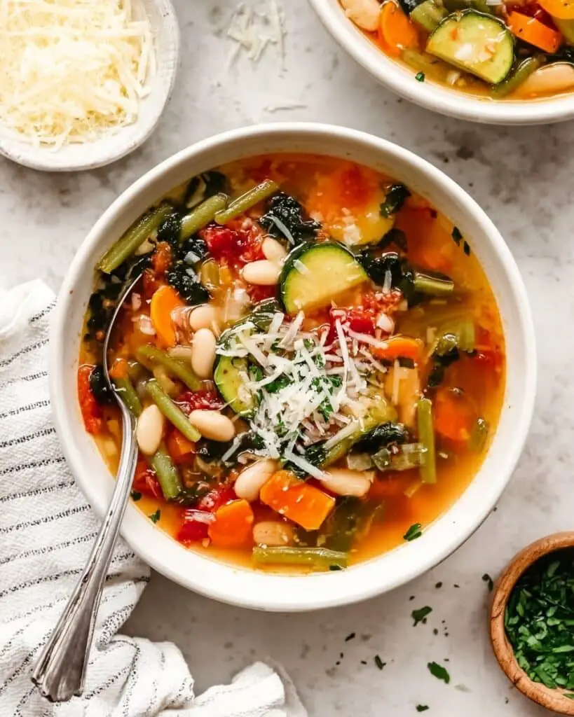 Easy Minestrone Soup Recipe