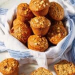 Carrot Muffins with Walnuts and Raisins Recipe