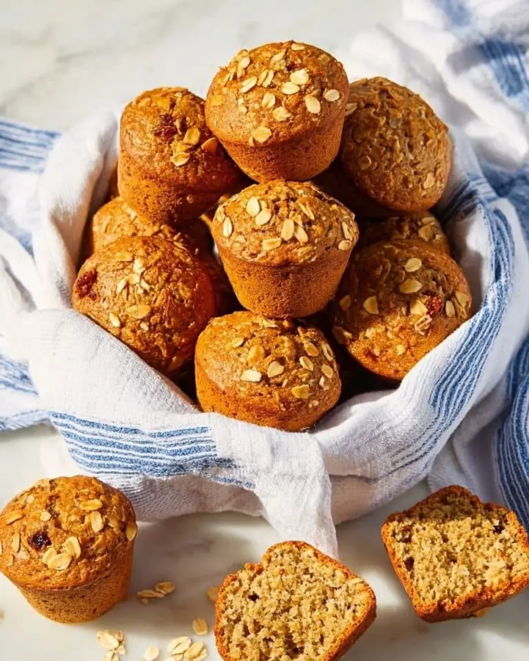 Carrot Muffins with Walnuts and Raisins Recipe