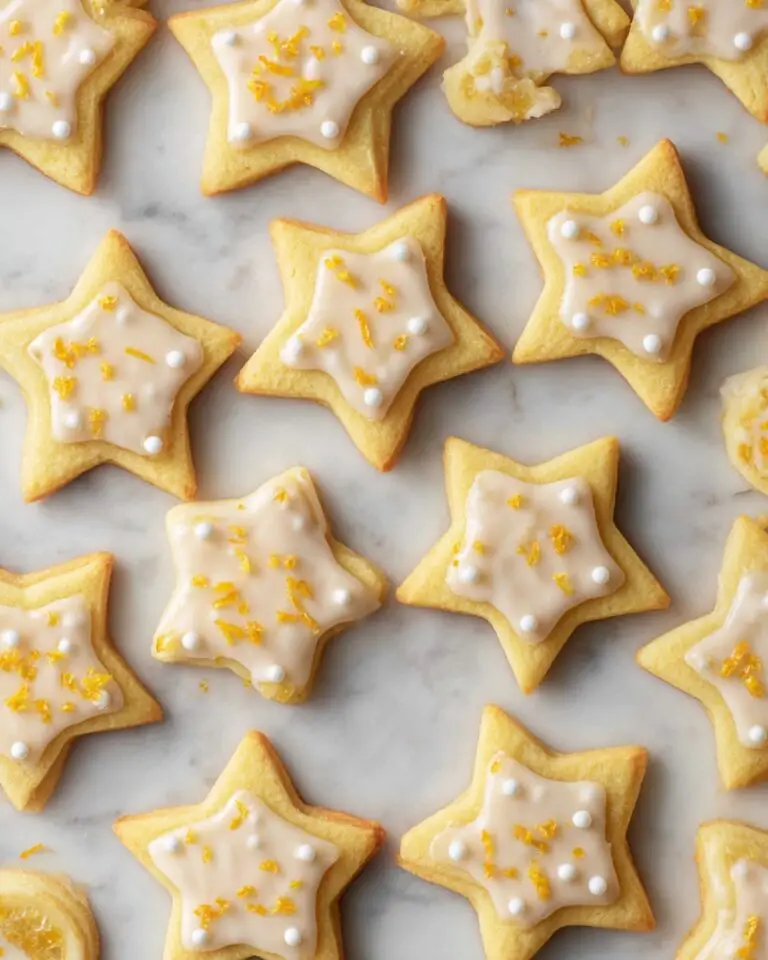 Orange Shortbread Cookies Recipe