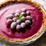 Cranberry Gingersnap Pie Recipe
