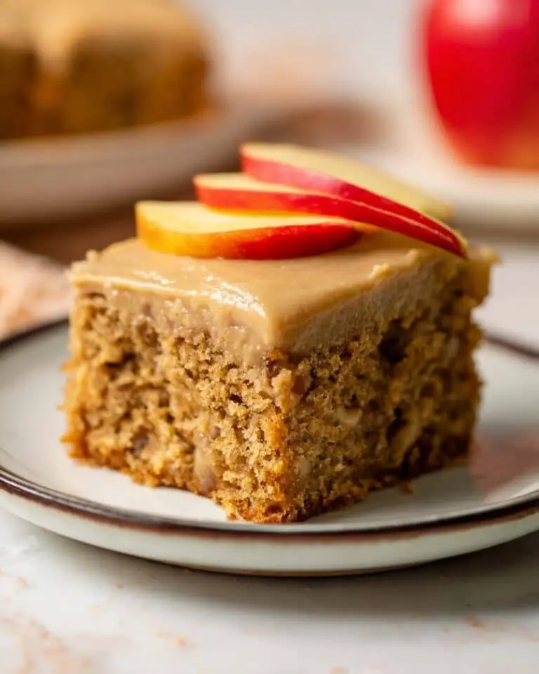 Apple Spice Cake with Brown Sugar Icing Recipe