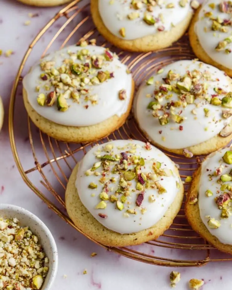 Italian Lemon Pistachio Cookies Recipe