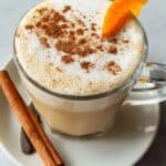 Orange Cinnamon Milk Tea Recipe