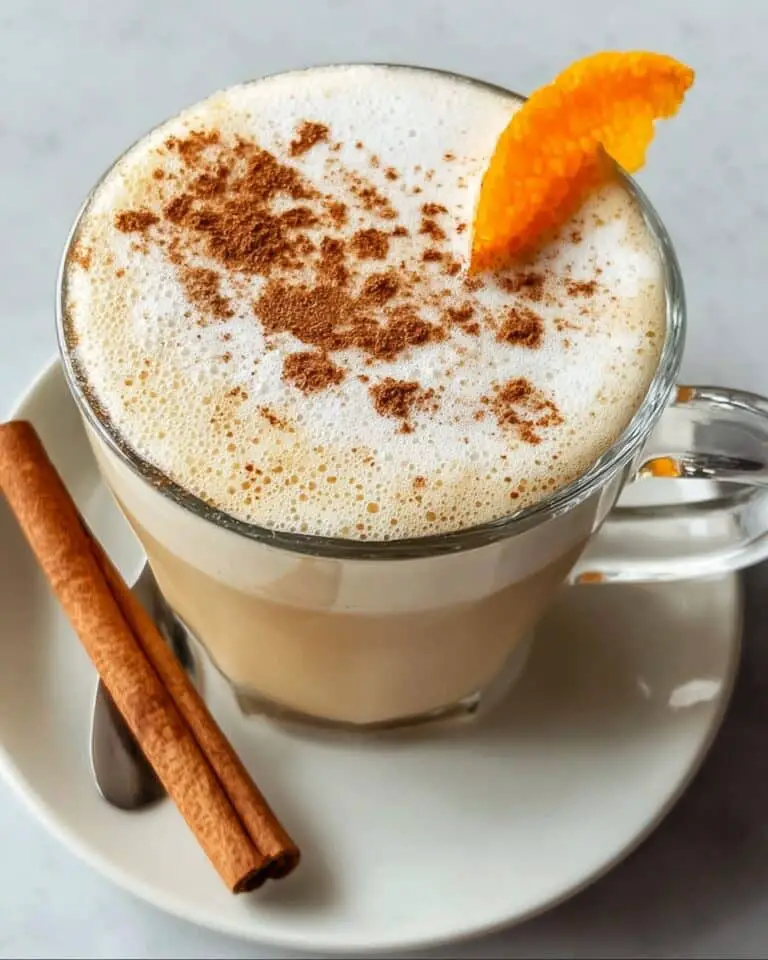 Orange Cinnamon Milk Tea Recipe