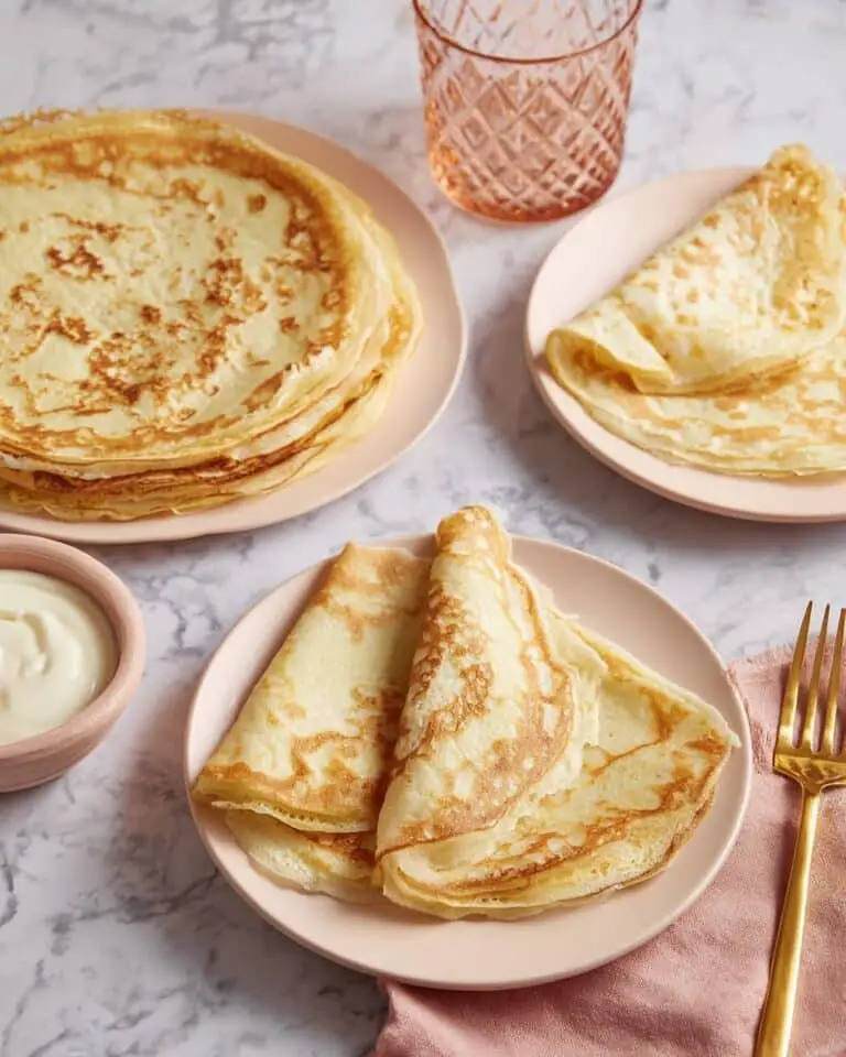Sweet Nalysnyky (Ukrainian Crepes) Recipe