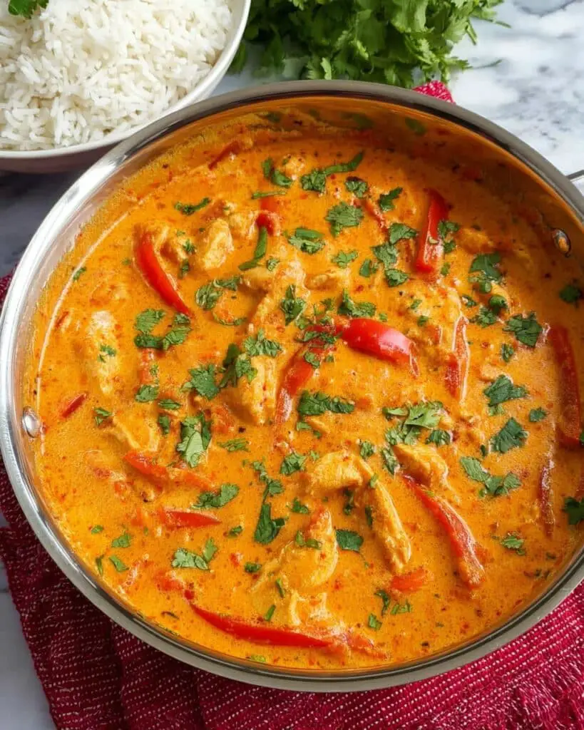 Easy Thai Red Curry Chicken Recipe