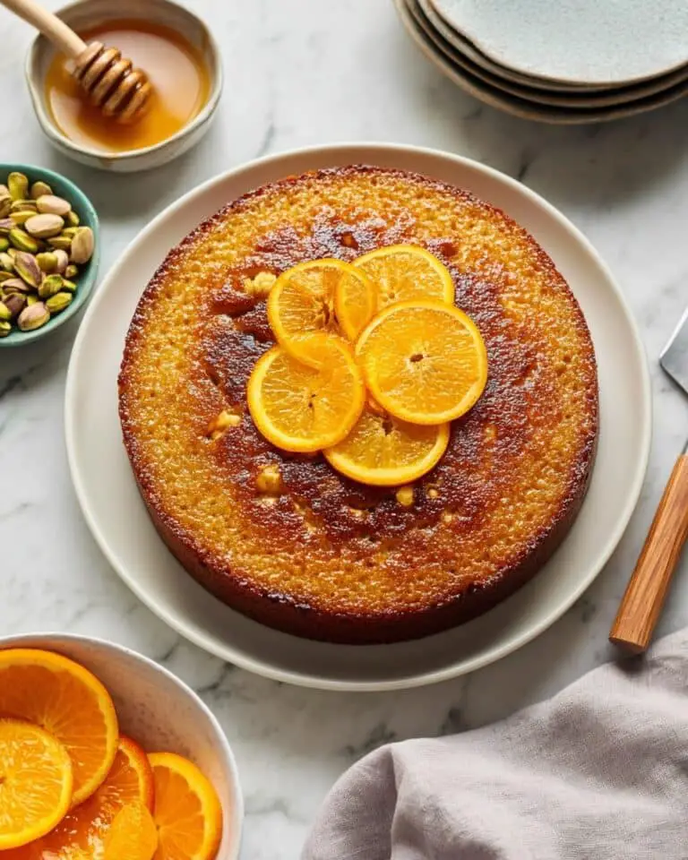 Orange, Pistachio & Almond Grain-Free Cake Recipe