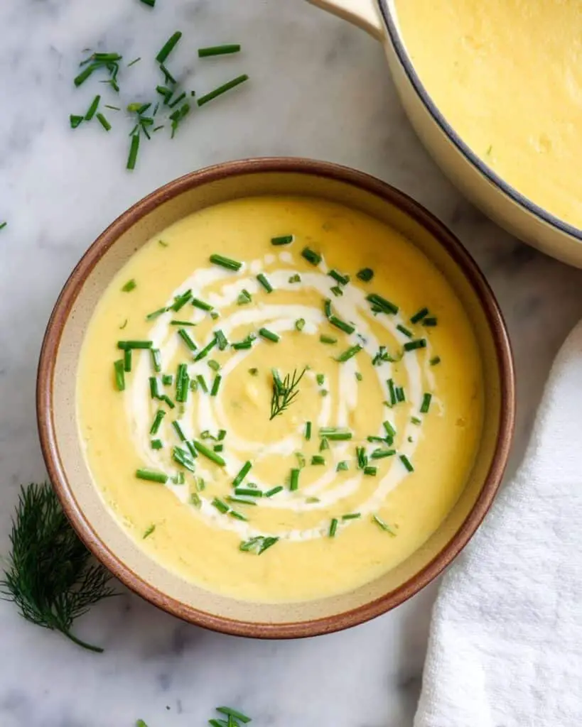 Fennel and Leek Soup with Potatoes Recipe