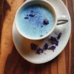 Blue Moon Milk with Blue Butterfly Pea Flower Recipe