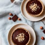 Vegan Chocolate Hazelnut Tartlets Recipe