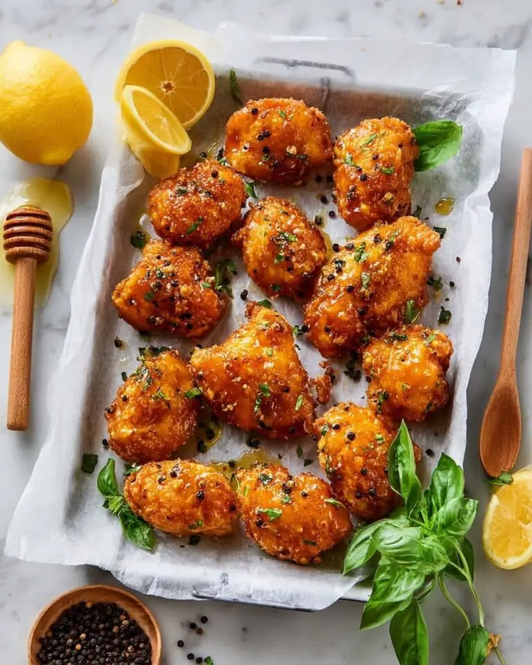 Vegan Lemon Pepper Glazed Cauliflower Recipe