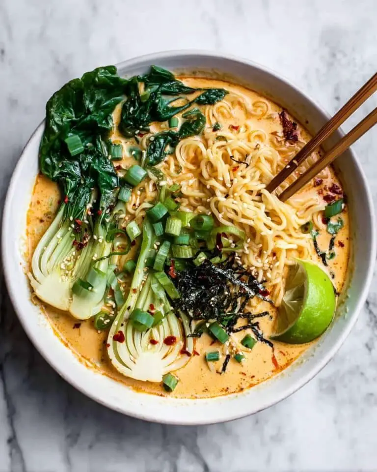 Quick Spicy Coconut Noodles Recipe