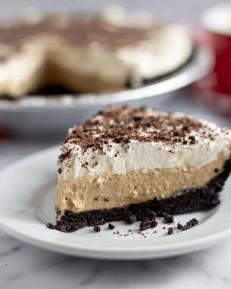 Chocolate Espresso Custard Pie Recipe