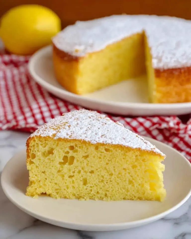Italian Lemon Olive Oil Cake Recipe
