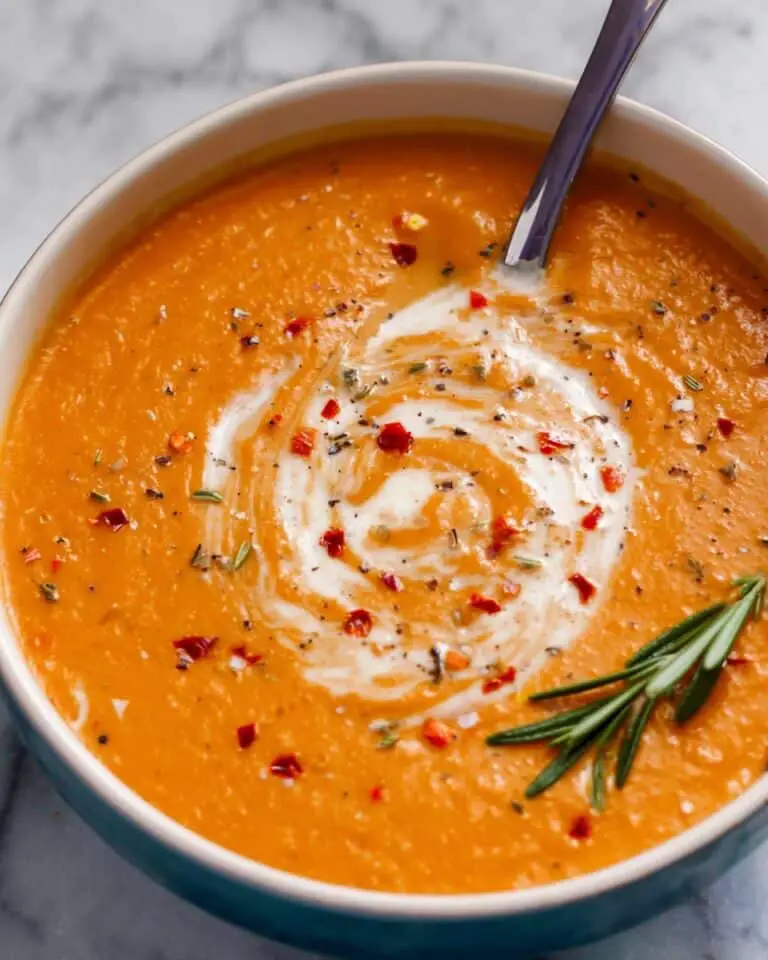 Roasted Vegetable Soup: Smooth and Creamy Recipe