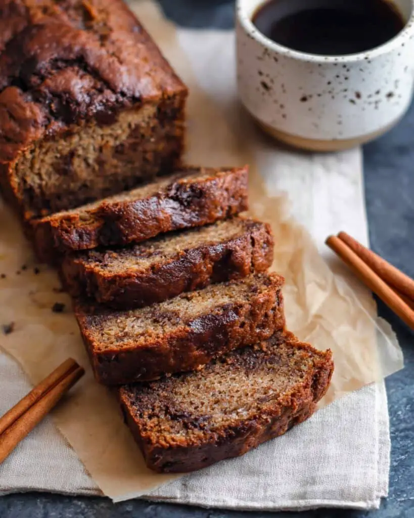 Banana Chocolate Chunk Espresso Bread Recipe