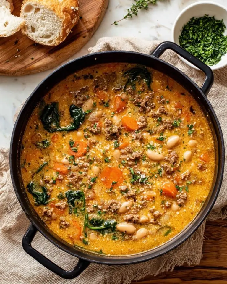 Tuscan White Bean Soup Recipe